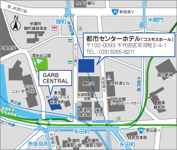 日本生殖心理学会 第15回学術集会 会場案内図